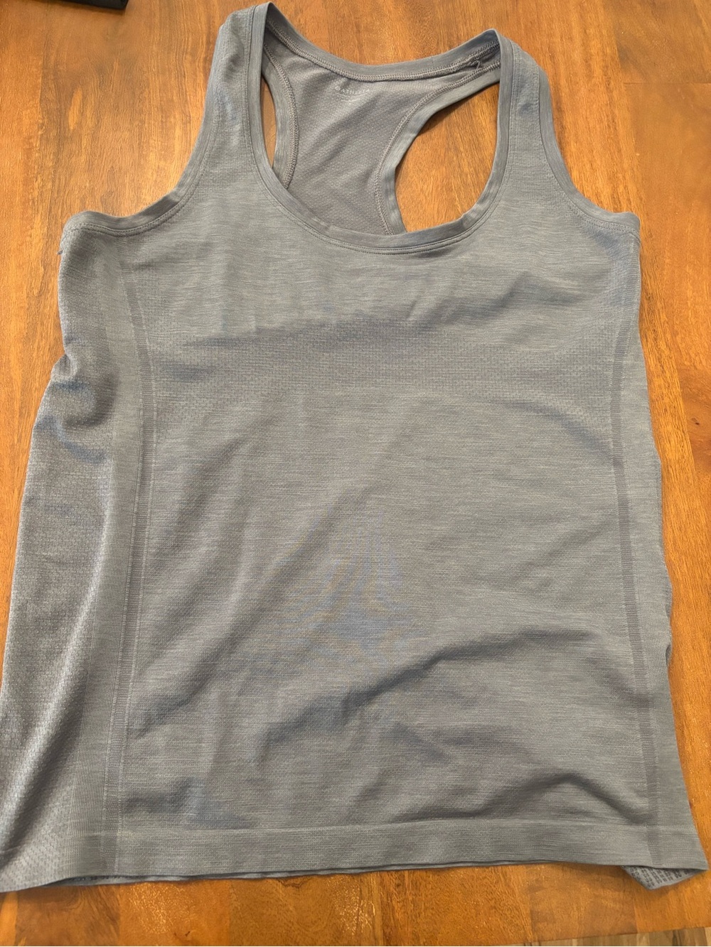 Athleta Grey Racerback Performance Tank - Large
